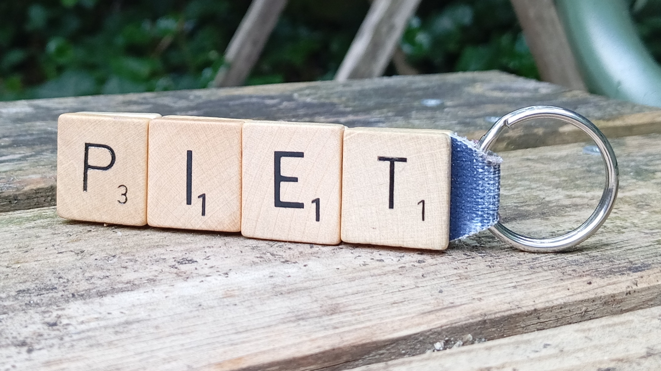 Piet Scrabble Sleutelhanger
